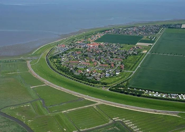 Deichwohnung Strandweg 7 Lägenhet Friedrichskoog-Spitz